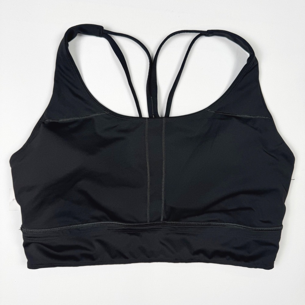CALIA Sports Bra Women Large Black Excellent Strappy Back WAX14712 - Picture 9 of 10